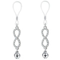 Faux Nipple Piercing Jewelry Rhinestone Nipple Chains