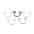 Heart Nipple Rings for Women, 2PCS – Cute Stainless Steel Nipple Piercing Jewelry