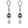 Nipple Ring Rhinestone Water Drop Faux Nipple Chain Noose Body Non Piercing Jewelry