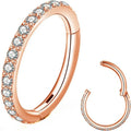 316L Surgical Steel Threadless Cartilage Earrings for Conch, Daith, Helix, Rook & Tragus