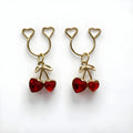 New Fake Nipple Rings | Sweet Heart Stainless Steel Non-Piercing Chest Rings | Creative Body Jewelry